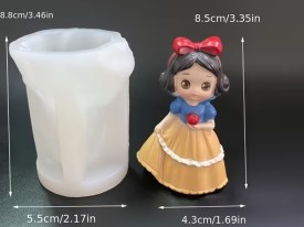 Molde silicona Princesa BLANCANIEVES